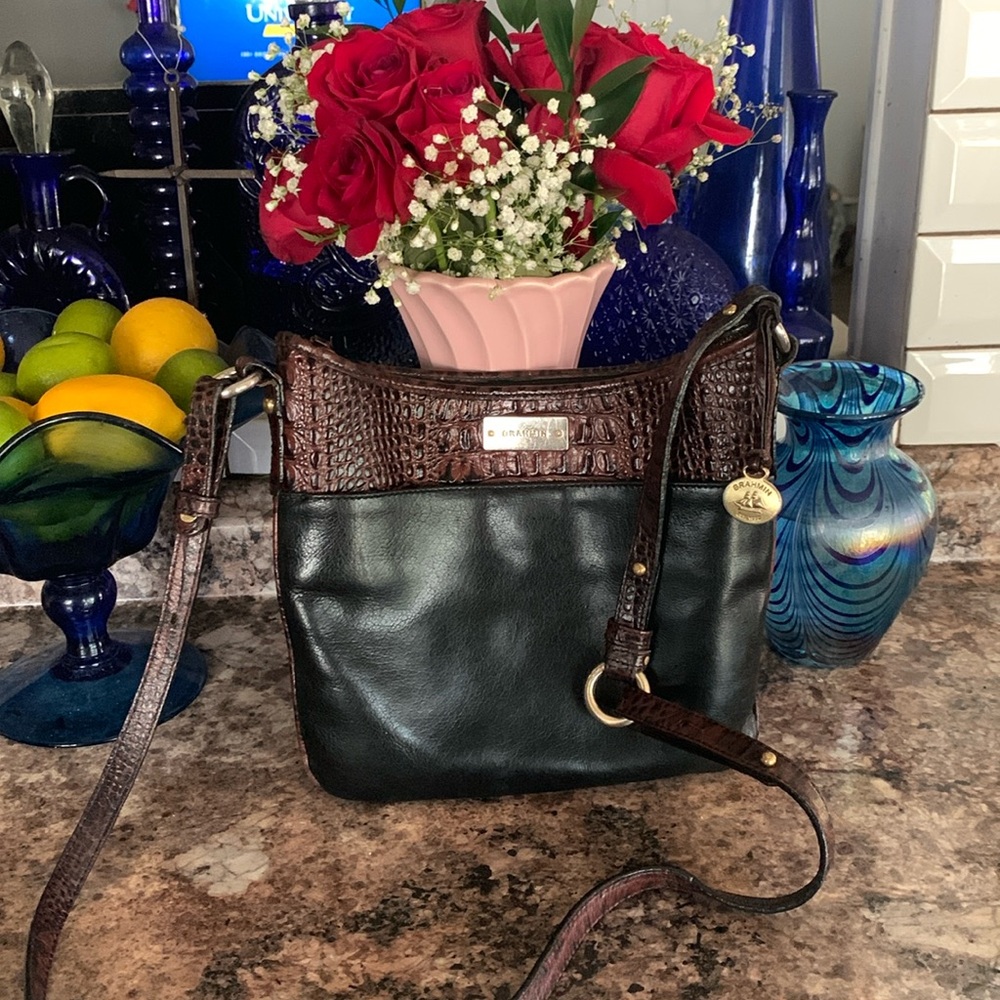 Brahmin Leather Crossbody Bag